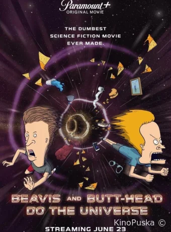 Бивис и Батт-Хед уделывают Вселенную / Beavis and Butt-Head Do the Universe 2022 смотреть онлайн